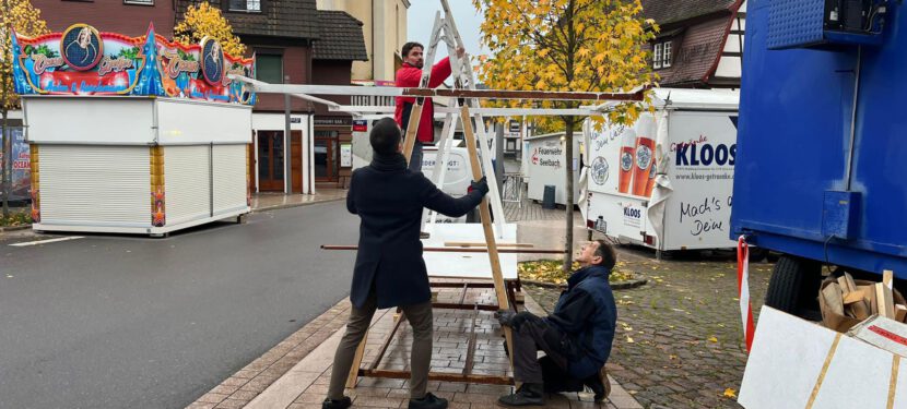 Katharinenmarkt – heute Abend geht’s los …